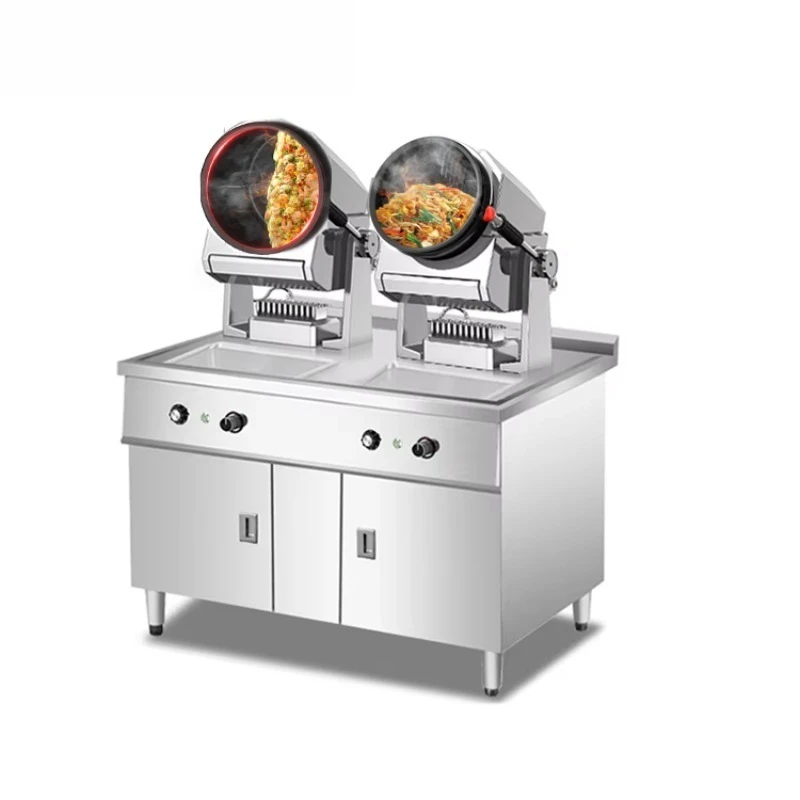 

Restaurant 2025 popular food cooking machine, commercial fried rice robot intelligent fried rice machine