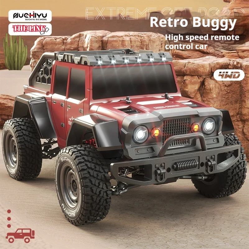 Scy 16104 Rc Car 1/16 Brushless 4wd Fuoristrada Elettrico Auto telecomandata 2.4g Cambio continuo Tre velocità