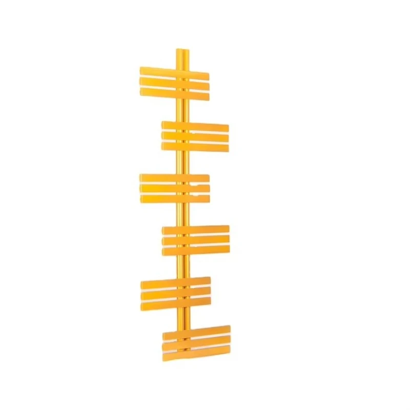 

Yellow Heated Towel Rack Bracket Electric Bathroom Radiator