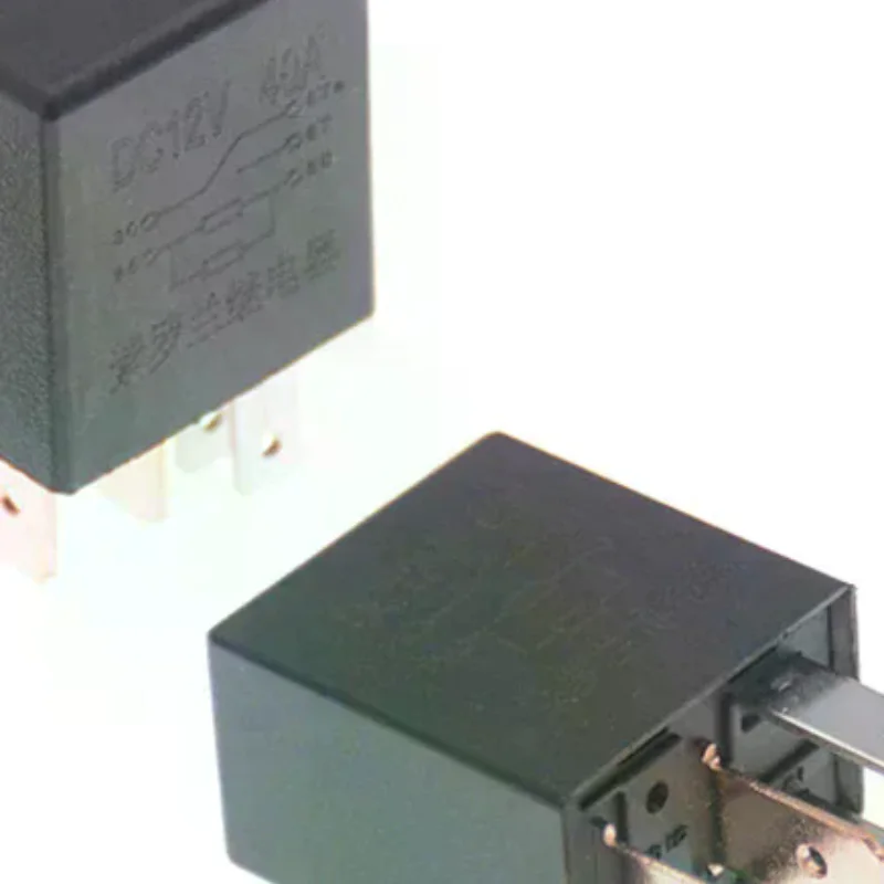 1pcs High Quality Car Relay DC 12V 40A Rated Current 1NO 1NC SPDT 4/5 Pins Car Automotive Alarm Relay 40 Amp Wholesale