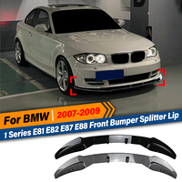 For BMW 1 Series E81 E82 E87 E88 LCI Standard Model 2007 2008 2009 2010 2011 Automobile Front Bumper Lip Splitter Body Decor Kit