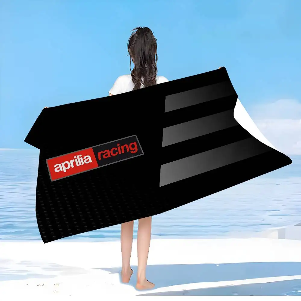 Aprilias Racing Motorcycles Hallway Microfiber Blanket Quick Drying Beach Towels Printing Super Absorbent Pool Towel Blanket
