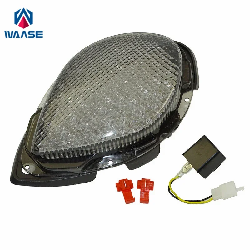 

waase для Yamaha Road Star 2004 2005 2006 2007 2008 2009 2010-2015 задний фонарь E-Mark, стоп-сигналы поворота, встроенный светодиодный фонарь