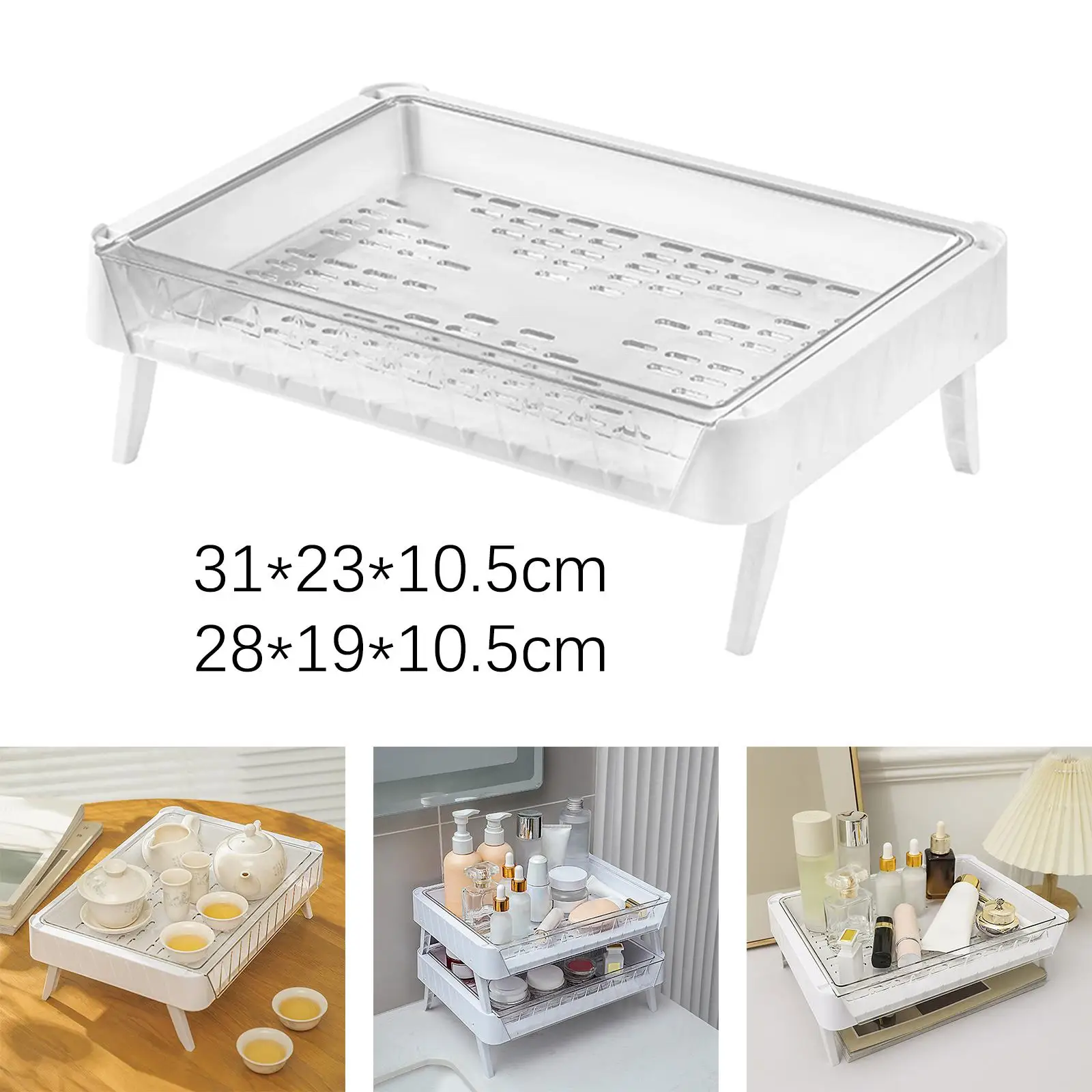 

Multipurpose Mug Drying Rack Mug Holder Cup Storage Tray for Cabinet Restaurant Pantry