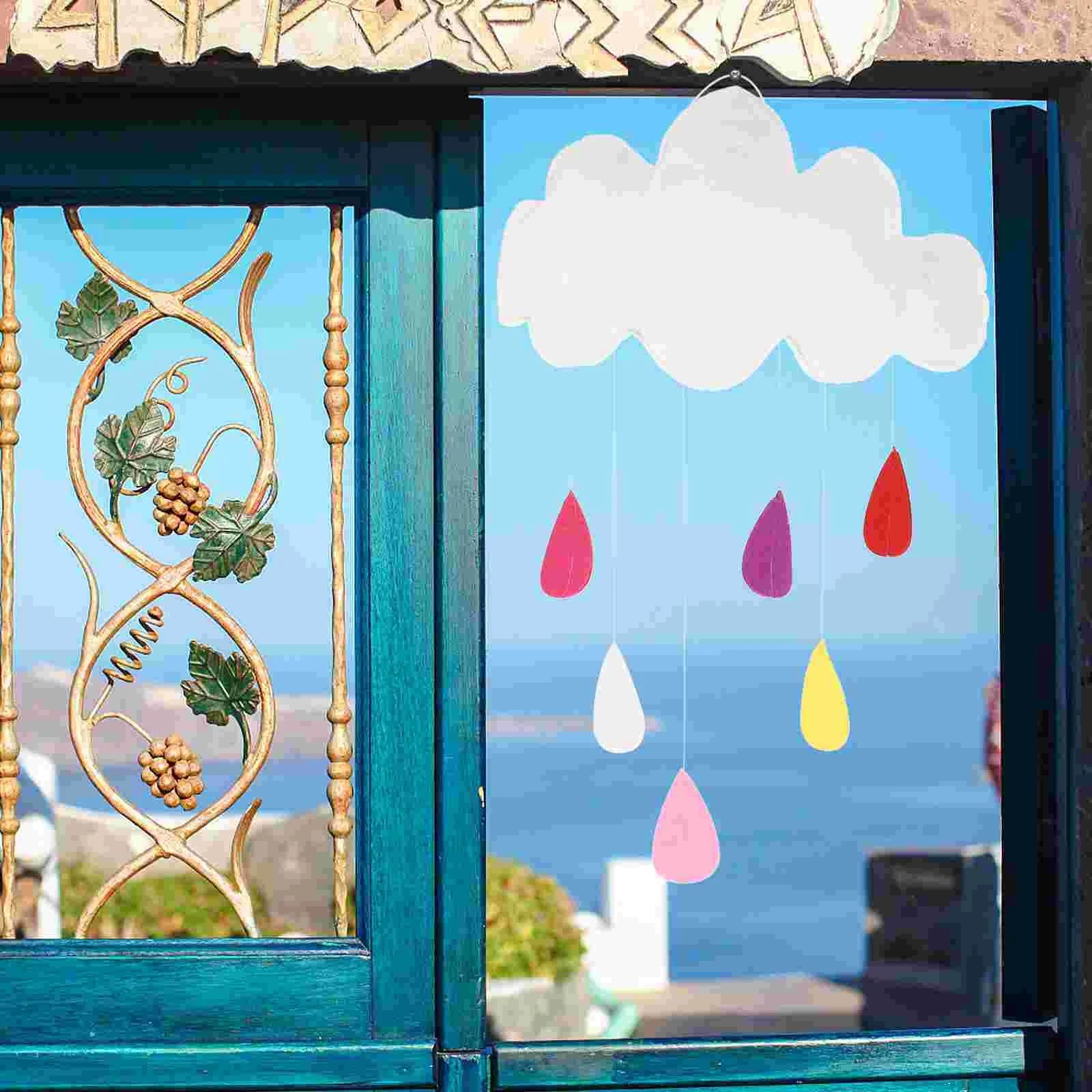 Nursery Decoration Cloud Hanging Decorations Tent Enduring Raindrop Clouds Design