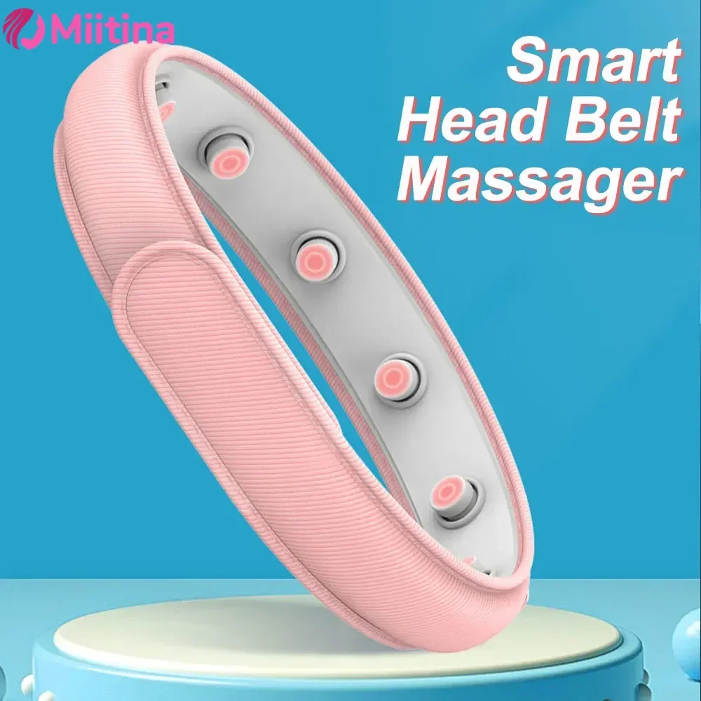 

Rhythm Head Massager Intelligent Hot Compress Device Bluetooth Music Touch Massage Device Portable Office Worker Migraine Relax