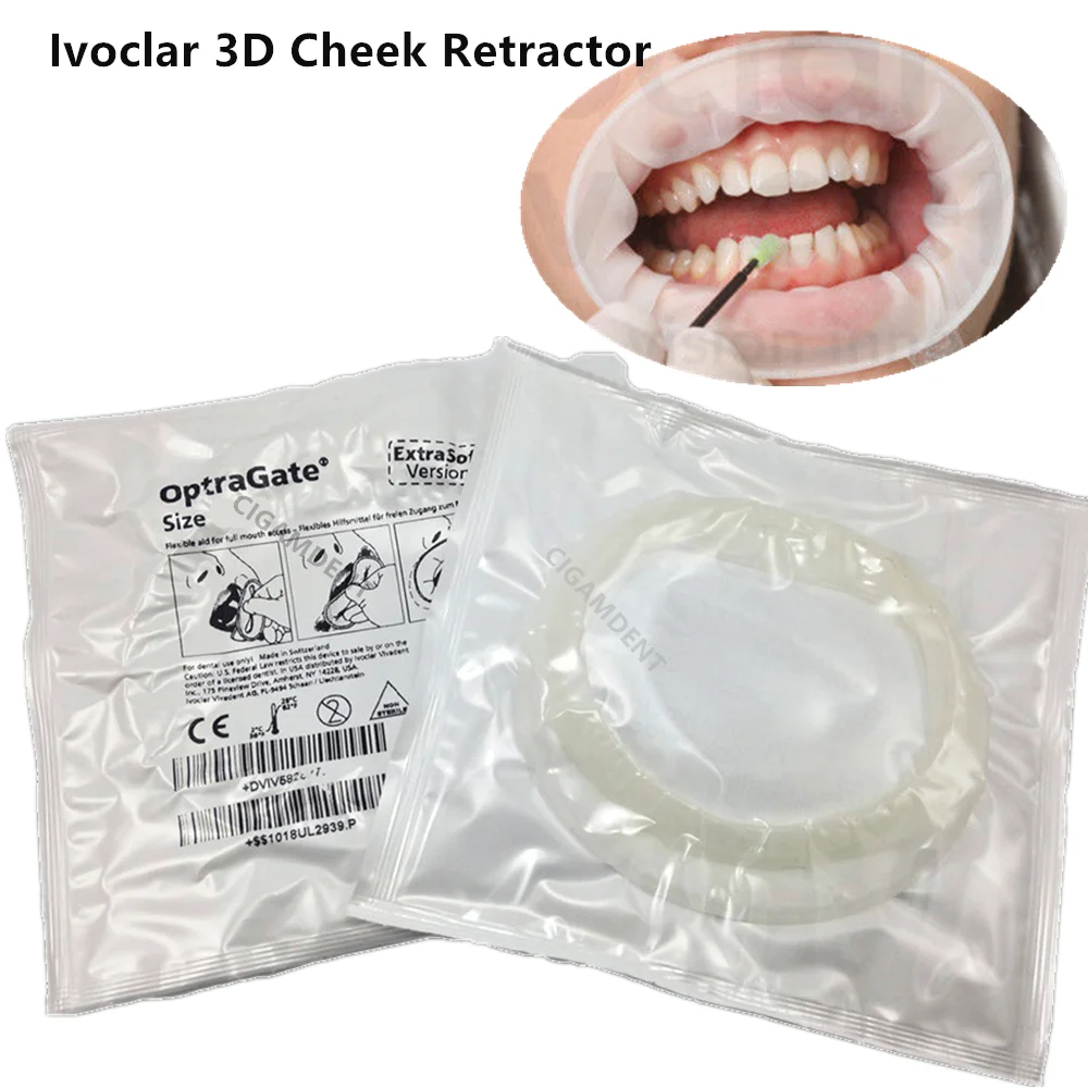 20Pcs 3D Dental Mouth Opener Lip Cheek Retractor O Shape Regular Small Teeth Whitening