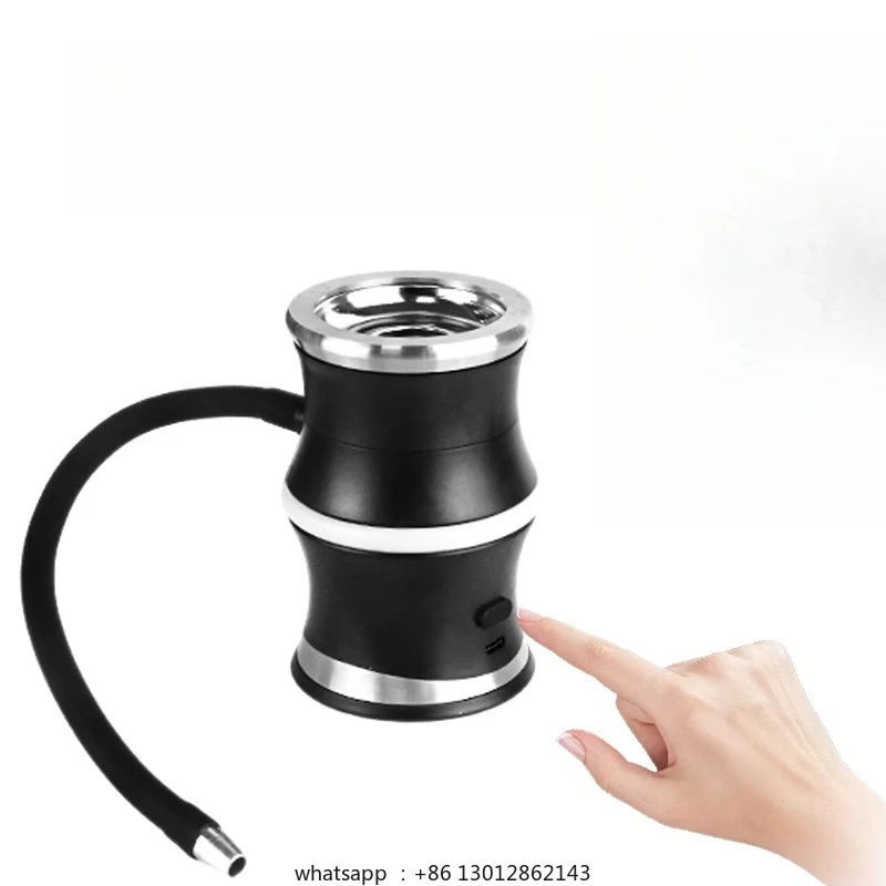 

Portable electric smoke gun sawdust ignition and burning to enhance the aroma of wine and vegetables