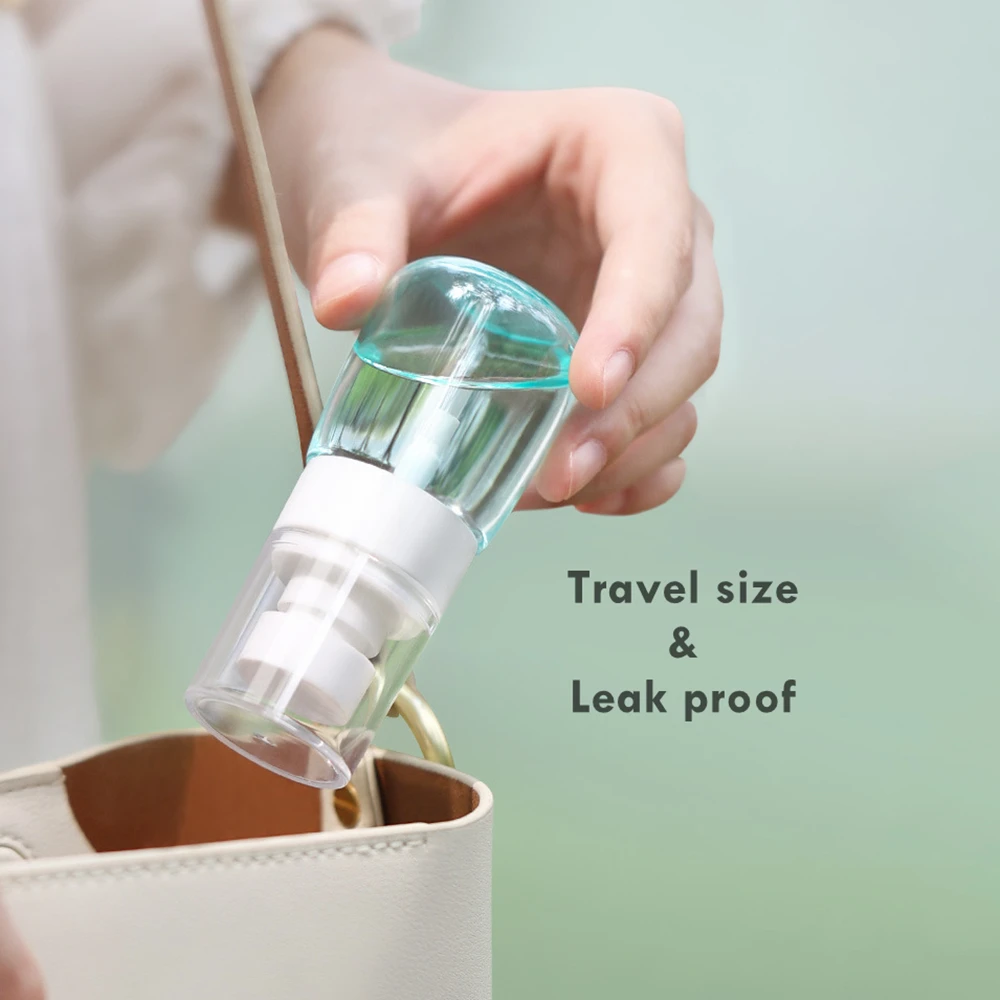 Travel Spray Bottle, Mini Refillable Small Spray Bottles with Fine Mist Nozzle for Hair Face Water Alcohol Plants, 1pcs 30ml