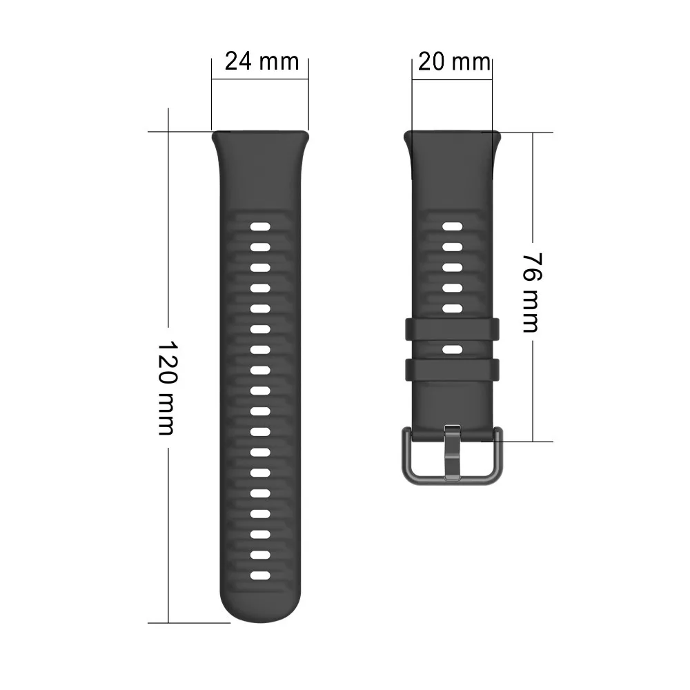 Portable Silicone Watch Strap Replacement Smart Watch Bracelet Breathable Accessories Watchband for Huawei Watch FIT 3