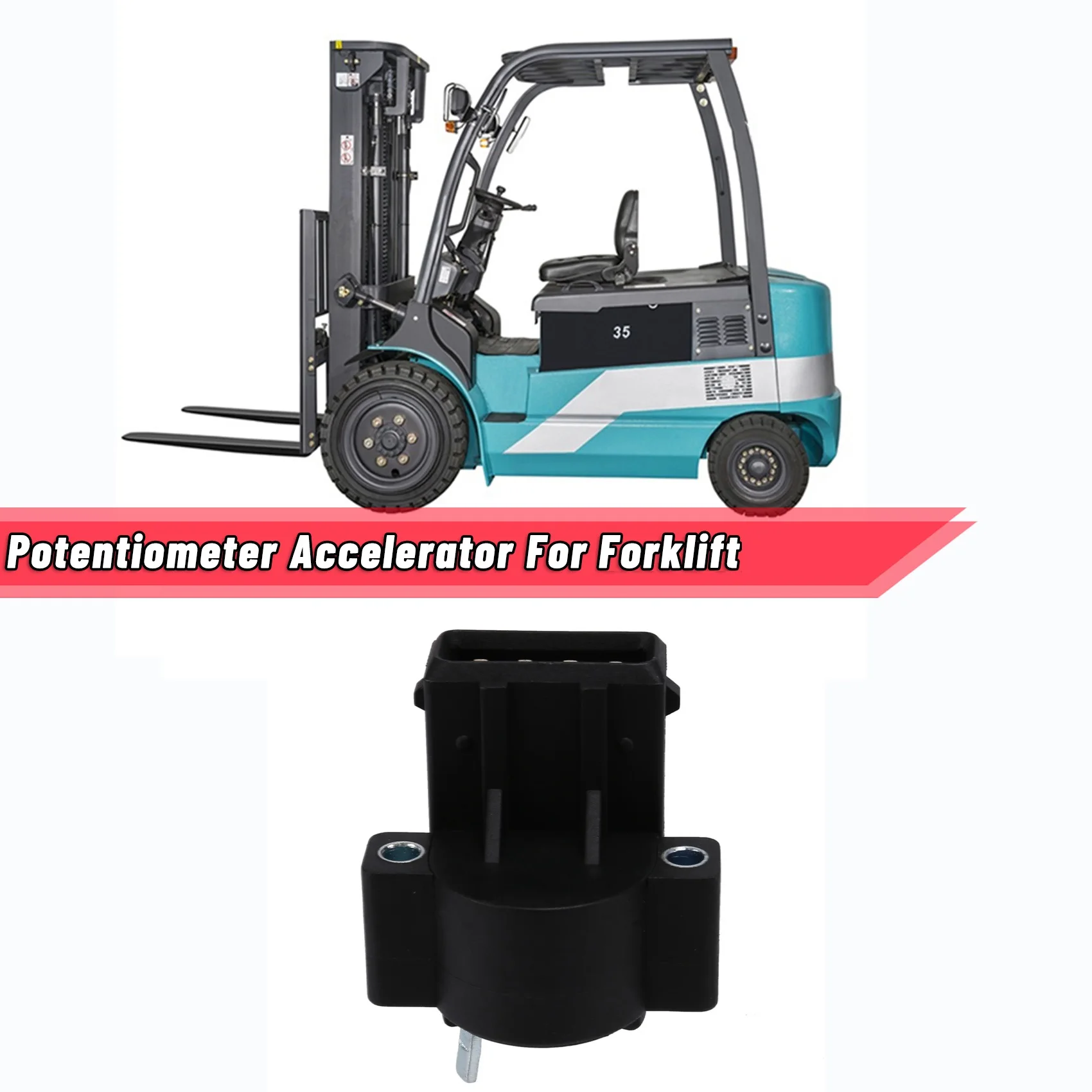 E16C aksesoris Forklift potensiometer akselerator untuk LINDE Forklift 419222 7916400159