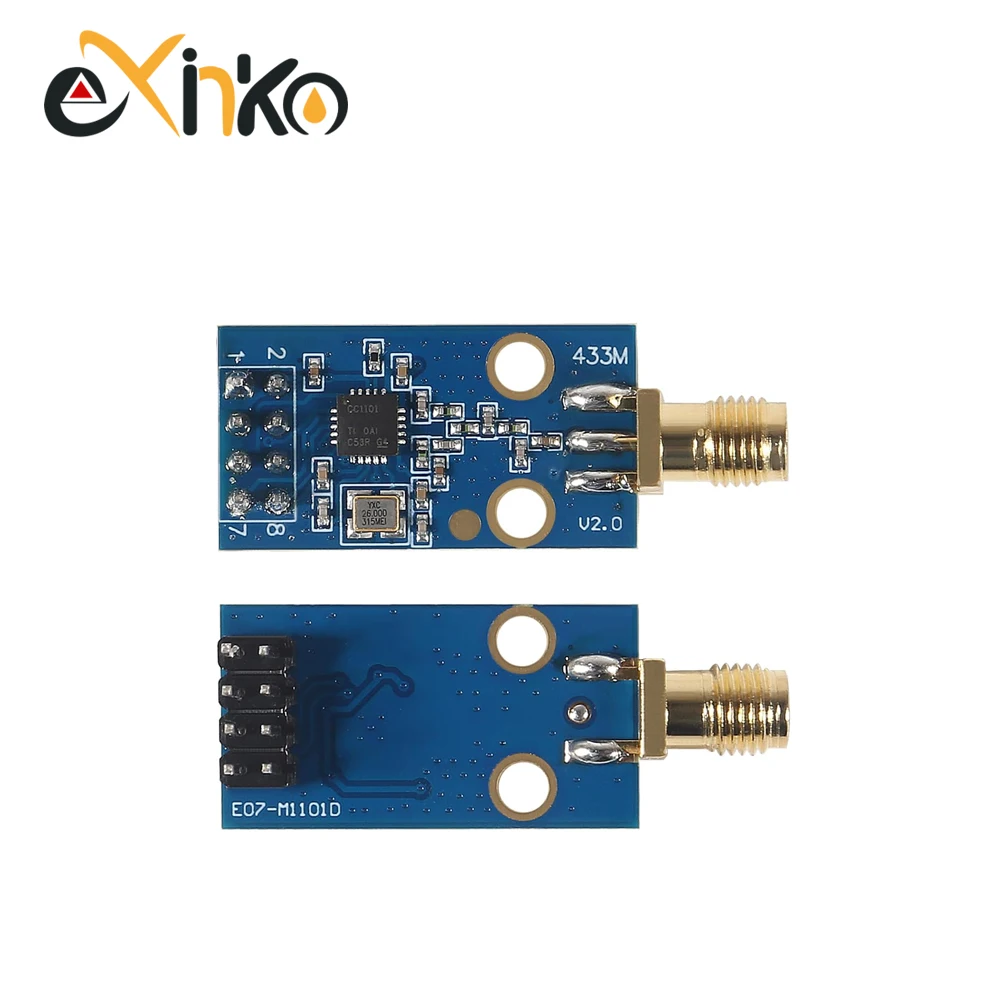 1-5 Stück cc1101 Funkmodul mit SMA-Antenne Funk-Transceiver-Modul für Arduino 433MHz