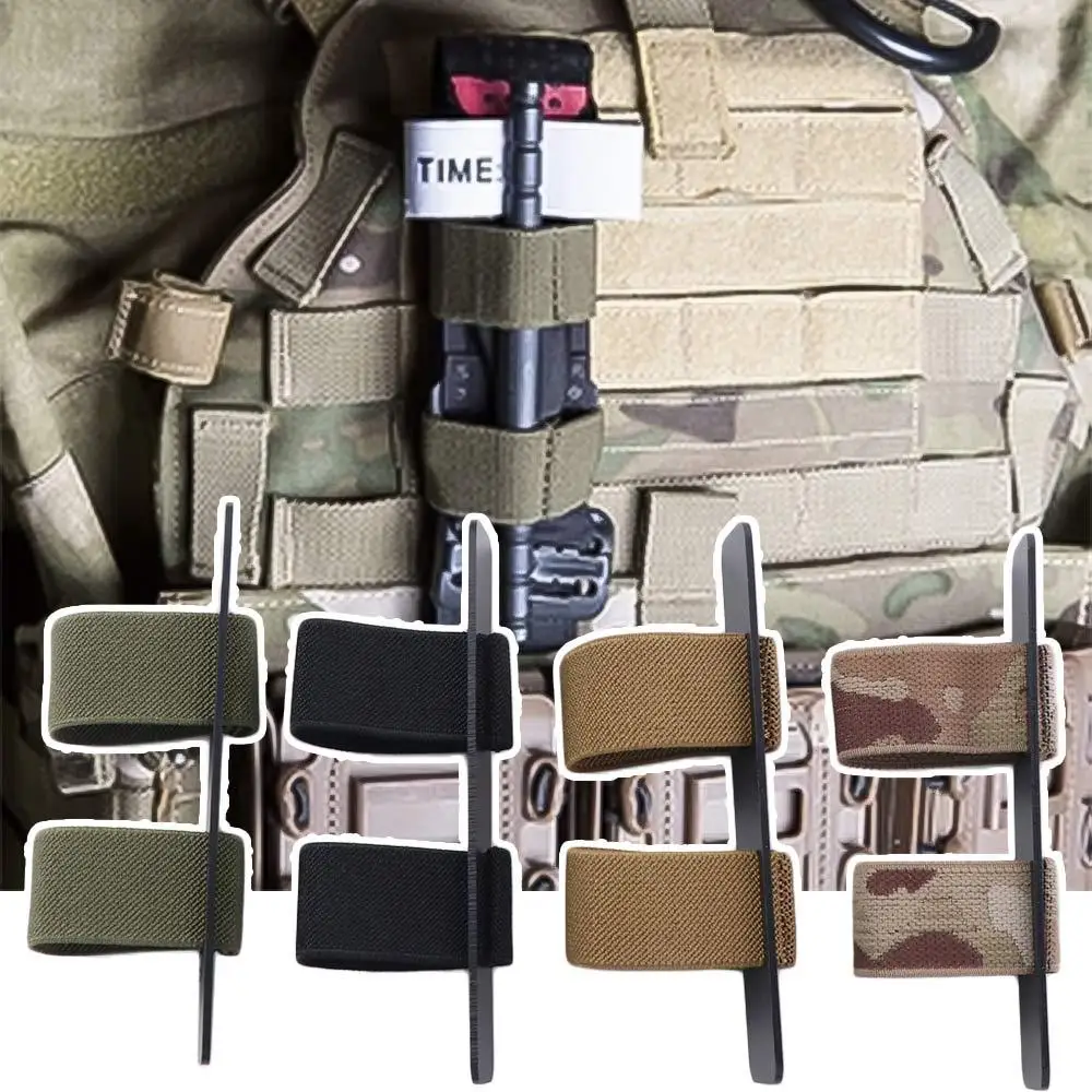 MOLLE نظام عاصبة حامل حلقة مرنة المشرف الحقيبة عاصبة حزام الصدمة عدة الاحتفاظ الحقيبة TQ السحابة SOF-T/C-A-T #4