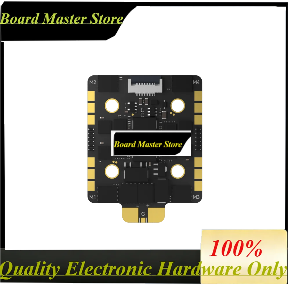 BoaMasMiFlight Borg 60RS ESC 4-IN-1 Support 4- 8S Integrated Anti-Spark Filter Built-in High Polymer Capacitors For FPV 5inch Ra