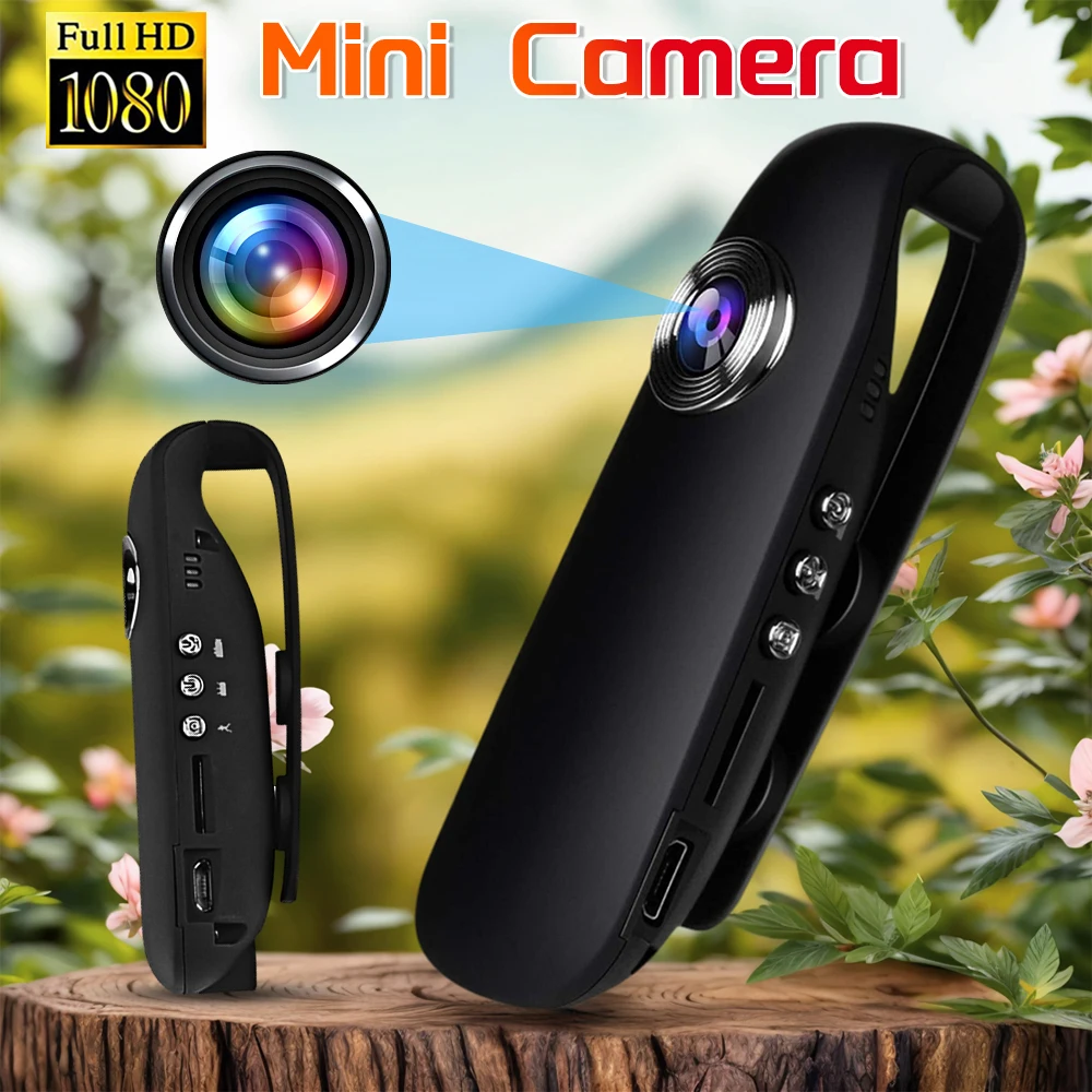 

Portable Mini Camera Video Audio Recording Body Camera Motion Activate High Speed Camcorder Law Enforcement Recorder