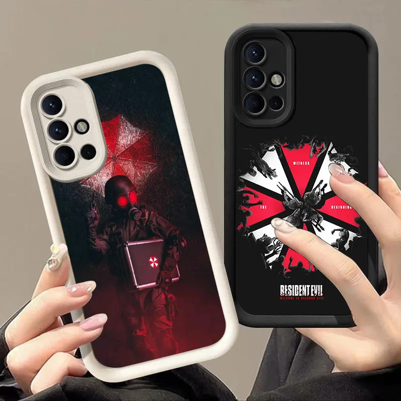 Resident Evil Umbrella Phone Case For Samsung A13 A33 A34 A35 A52S A53 A54 A73 5G A12 A14 A15 A22 A23 A24 A25 A31 A32 A51 A71