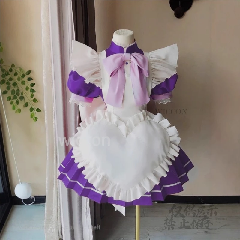 Аниме Aizawa Minto Midorikawa Retasu Fuon Purin Косплей Костюм Прекрасный Токио Красочное Платье Горничной Вечеринка Мяу Ролевая Игра Индивидуальные