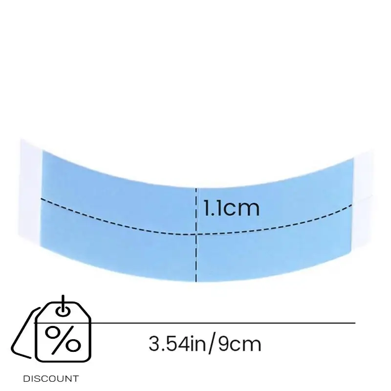 A83G-36Pc/Lot Strong Fixed Wig Double Tape Wig Adhesive Extended Hair Strip Waterproof For Toupee Lace Wig With Slitting Line