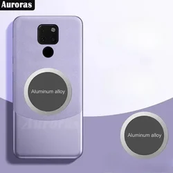 For Huawei Mate 20 Case Car Magnetic Suction Leather Soft Shockproof Cover For Huawei Mate 20 Pro 20X mate Back Casing