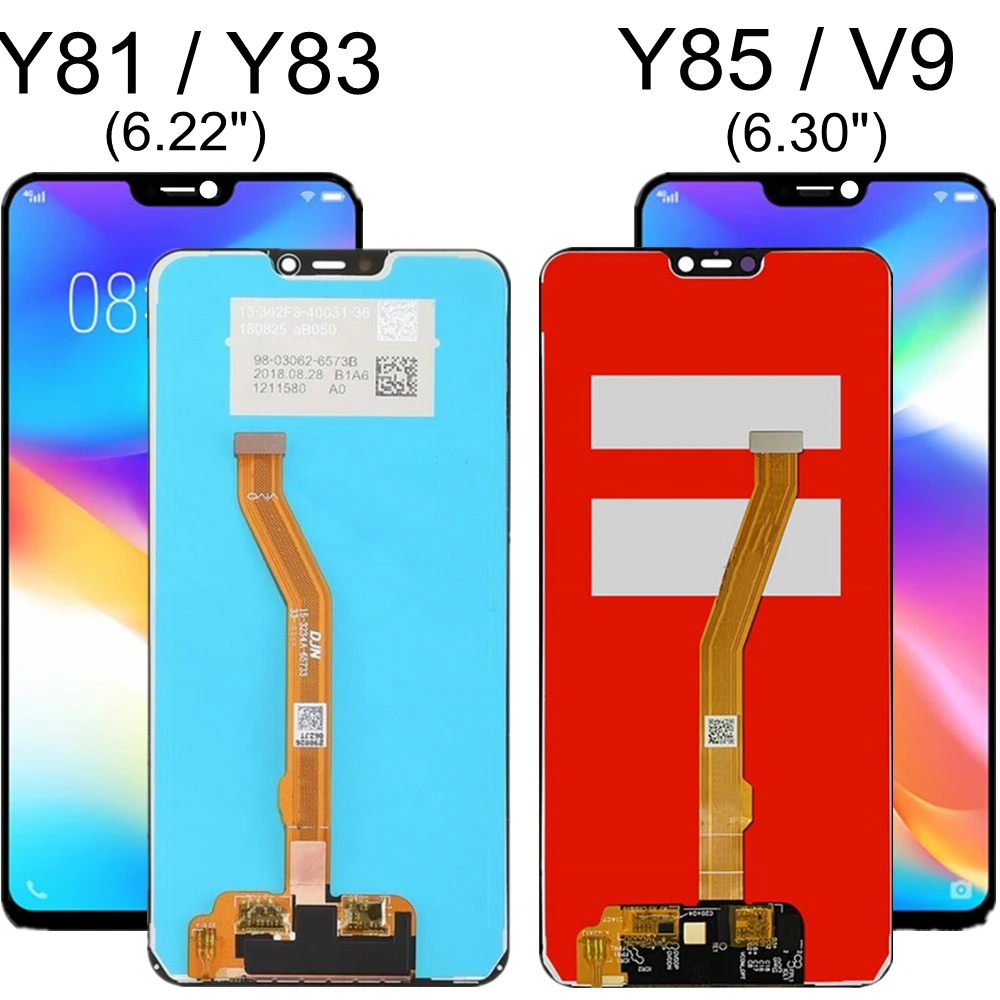 For VIVO Y81 Y81S Y83 LCD Display Touch Screen LCD Display For VIVO Y83 Y85 V9 Touch Screen Assembly component replacement parts