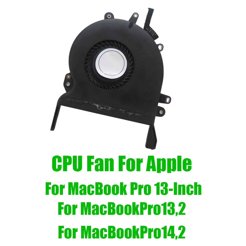 For Apple For MacBook Pro 13-Inch For MacBookPro13,2 For MacBookPro14,2 DC5V 1.5W Replacement Laptop CPU Fan