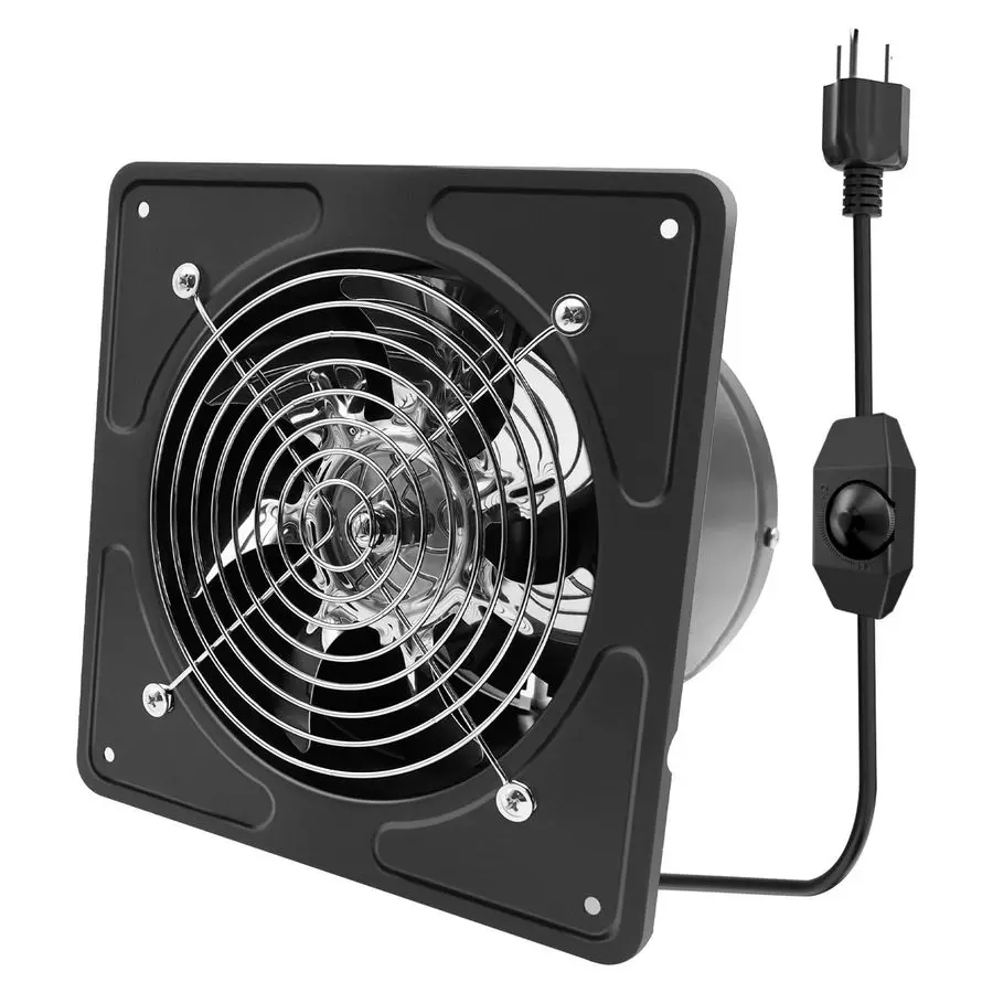 

Inch Exhaust Fan,530CFM Kitchen Exhaust Fan with Speed Controller,110V 80W Wall Mounted Vent Fans with Damper for Shop, Smoking