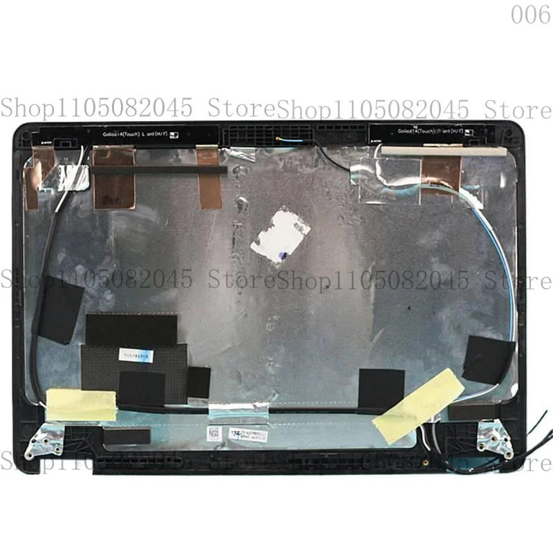 Novo para dell latitude e7450 lcd tampa traseira traseira capa traseira wvmp3 0wvmp3 com antena varejo/atacado