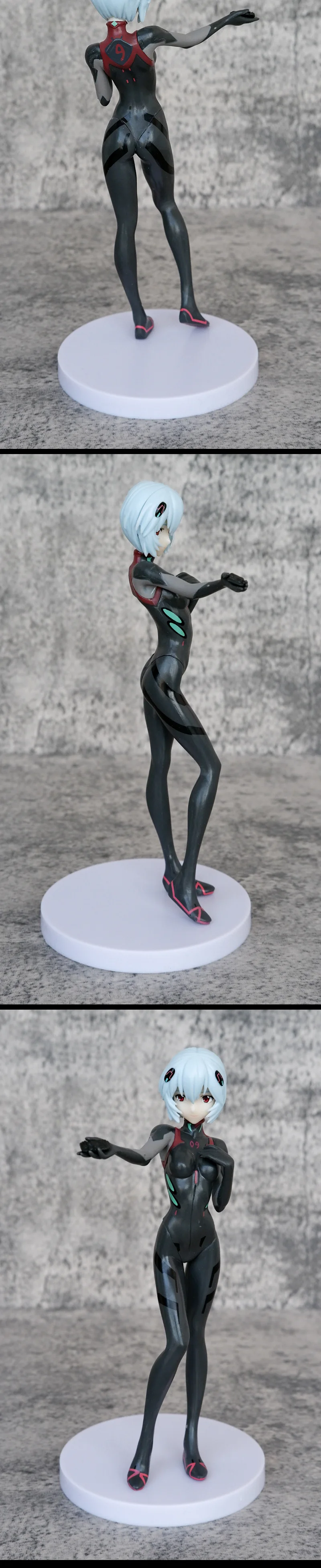 20CM EVA NEON GENESIS EVANGELION figurki milenialsów Illust Ayanami Rei kolekcja figurek Anime EVA00 prototypowy zabawkowy Model