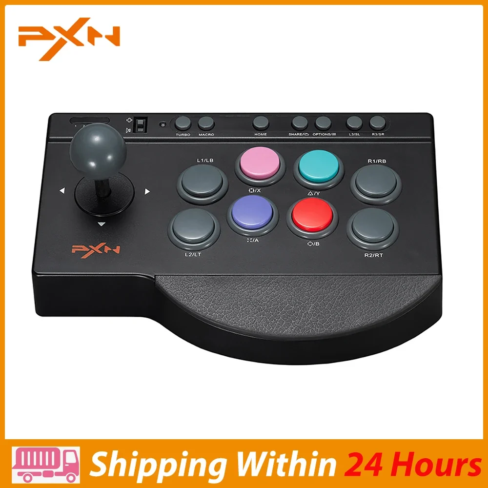 

Joystick PC Controller for PS4/PS3/Switch/Android/Xbox One/Series Arcade Fighting Game Fight Stick PXN 0082 USB Street Fighter