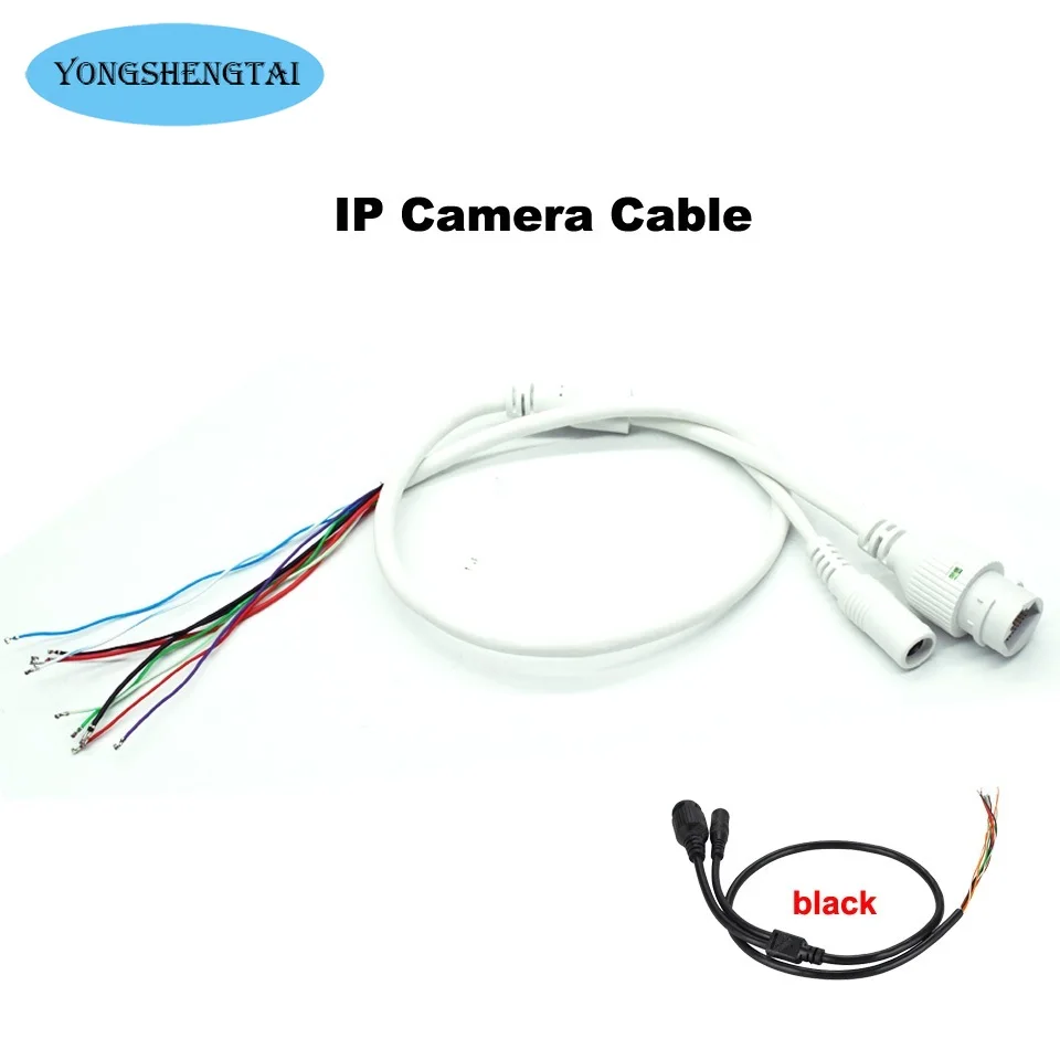 Kabel kamera IP untuk penggantian jaringan kabel RJ45 DC12V penggunaan ip CCTV