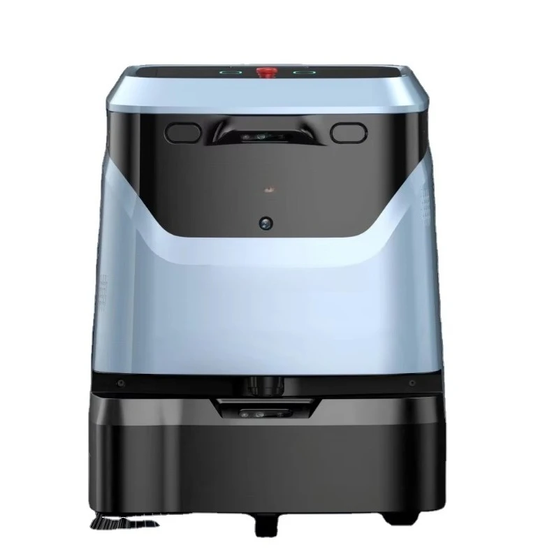 Cleaning robot with automatic charging and anti-collision function/Intelligent cleaning robot with wet and dry mopping function
