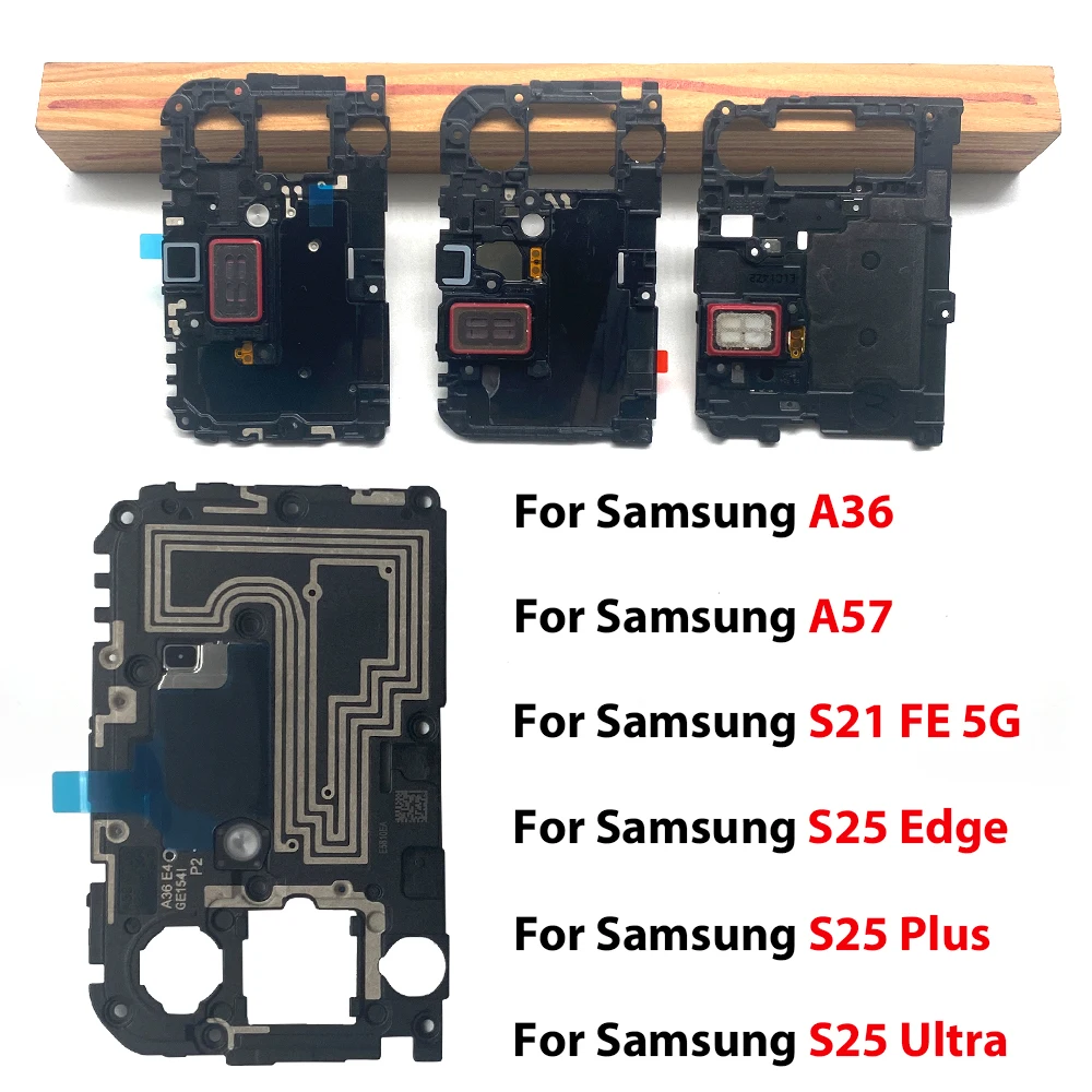 

For Samsung A36 A57 S21 Fe 5G S25 Edge S25 Plus Ultra Front Top Earpiece Earphone Ear Speaker Sound Receiver Flex Cable Replace