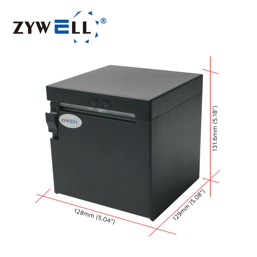 Чековый принтер с логотипом на заказ, 80 мм для малого бизнеса, ресторана, Pos System, термопринтер для купюр