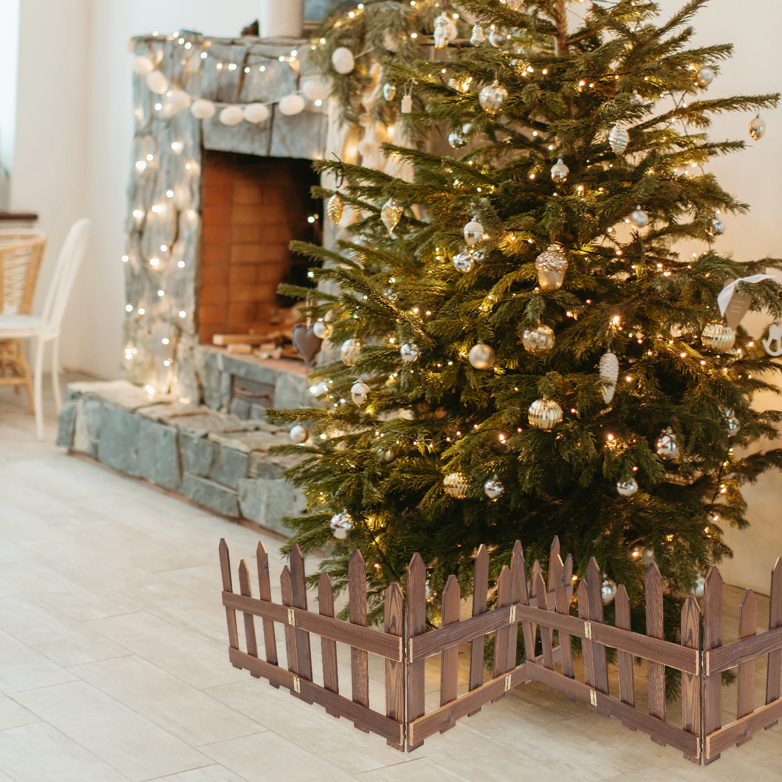 

1 шт. деревянный забор, декоративные дворовые заборы для сада, травы, уличный забор, антикоррозийное деревянное ограждение, окантовка в пасторальном стиле