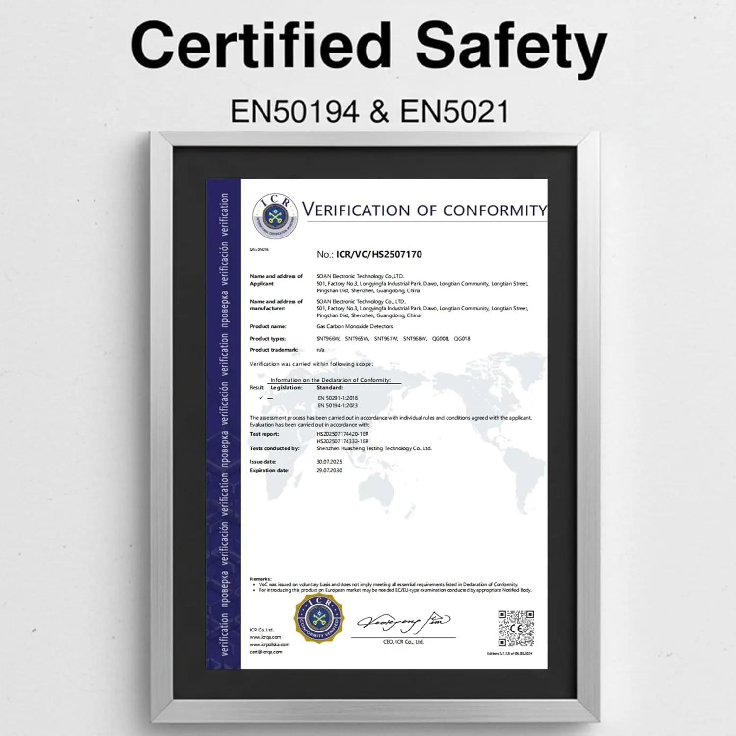 Tuya Smart Life الغاز الطبيعي المشارك تسرب كاشف أول أكسيد الكربون واي فاي Ch4 الميثان تسرب قابل للاحتراق الفحم جهاز استشعار إنذار المنزل للغاز