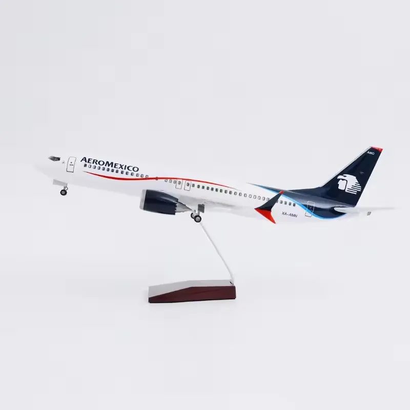 1/142 สเก็ตเครื่องบินเม็กซิกันแอร์ไลน์โบอิ้ง 737MAX AEROMEXICO เครื่องบินไดคาสเรซิ่นเครื่องบินของเล่นคอลเลกชันของขวัญ