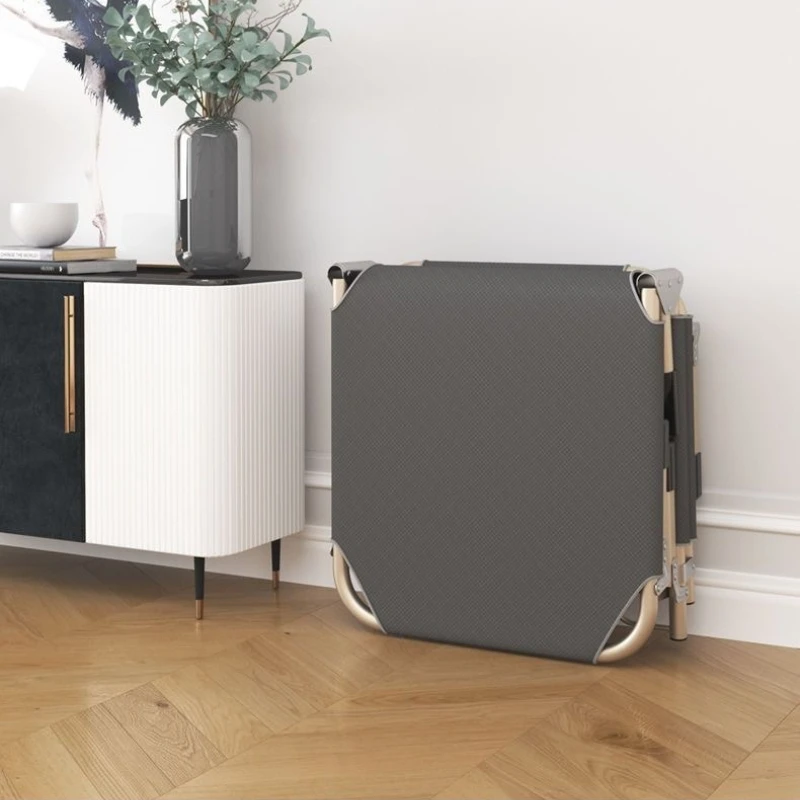 Bild 7: Klappbett, faltbar, Spandex-Expander, antik, 1 Person, bequem, einfach, Gastkapsel, niedriges Etagenbett, moderne Hochbettmöbel