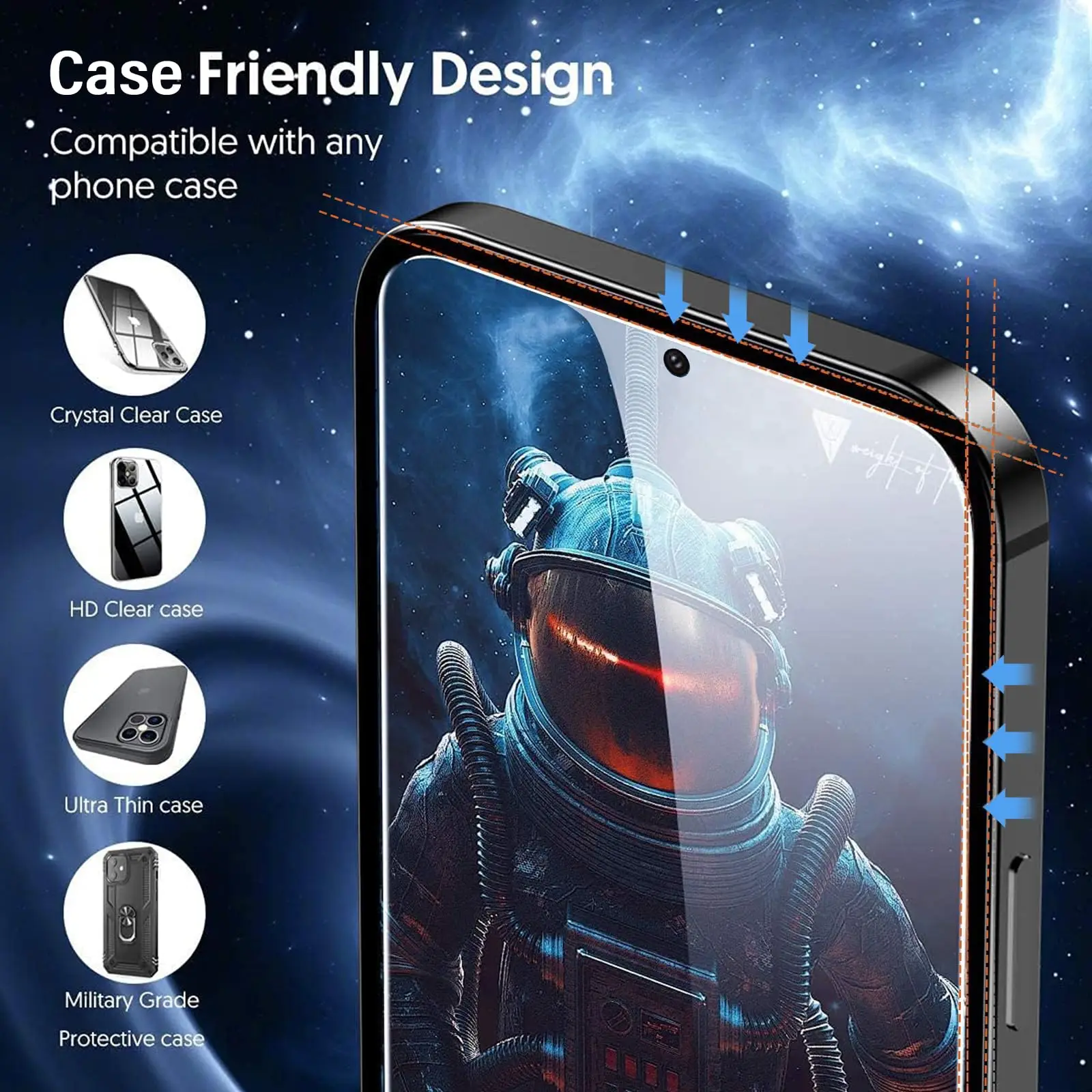 Anti Spy Screen Protector For Galaxy S20 FE Samsung, Tempered Glass 9H Privacy Peep High Aluminum Case Friendly