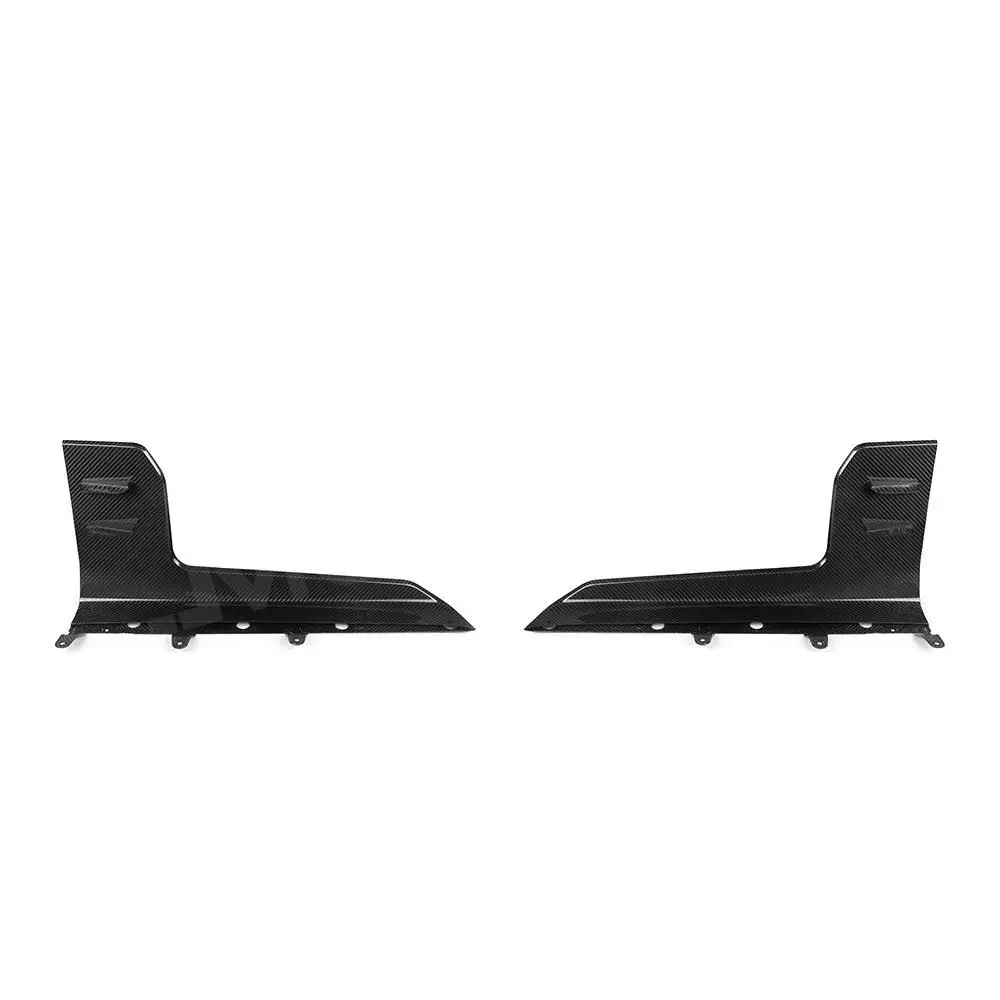 Dry Carbon Fiber Side Splitters Rear Diffuser Bumper Lip Flag Spoiler Protect Cover for BMW M2 G87 2023+ FRP Bodykit Accessories view 5