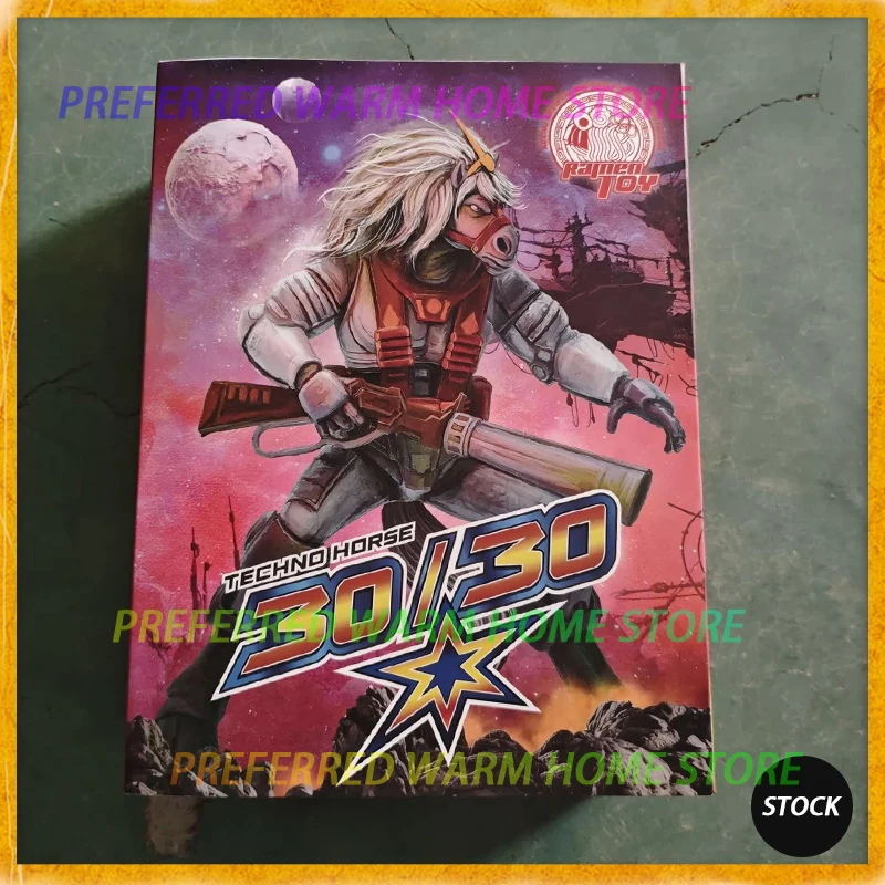 In Stock Ramen Toy Thirty-Thirty THE MARSHAL ITEM TNS02 TECHNO HORSE 1/12 Movability Model Toys BraveStarr 30/30