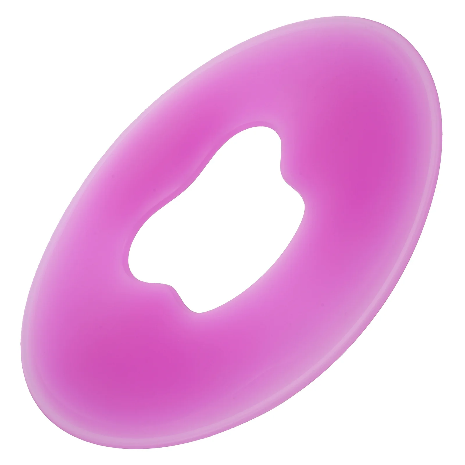 

1Pcs Silicone Face Cushion U-Shaped Hole Pillow Comfortable Massage Spa Beauty Salon Face Massage Pillow Sleeping Pad Purple