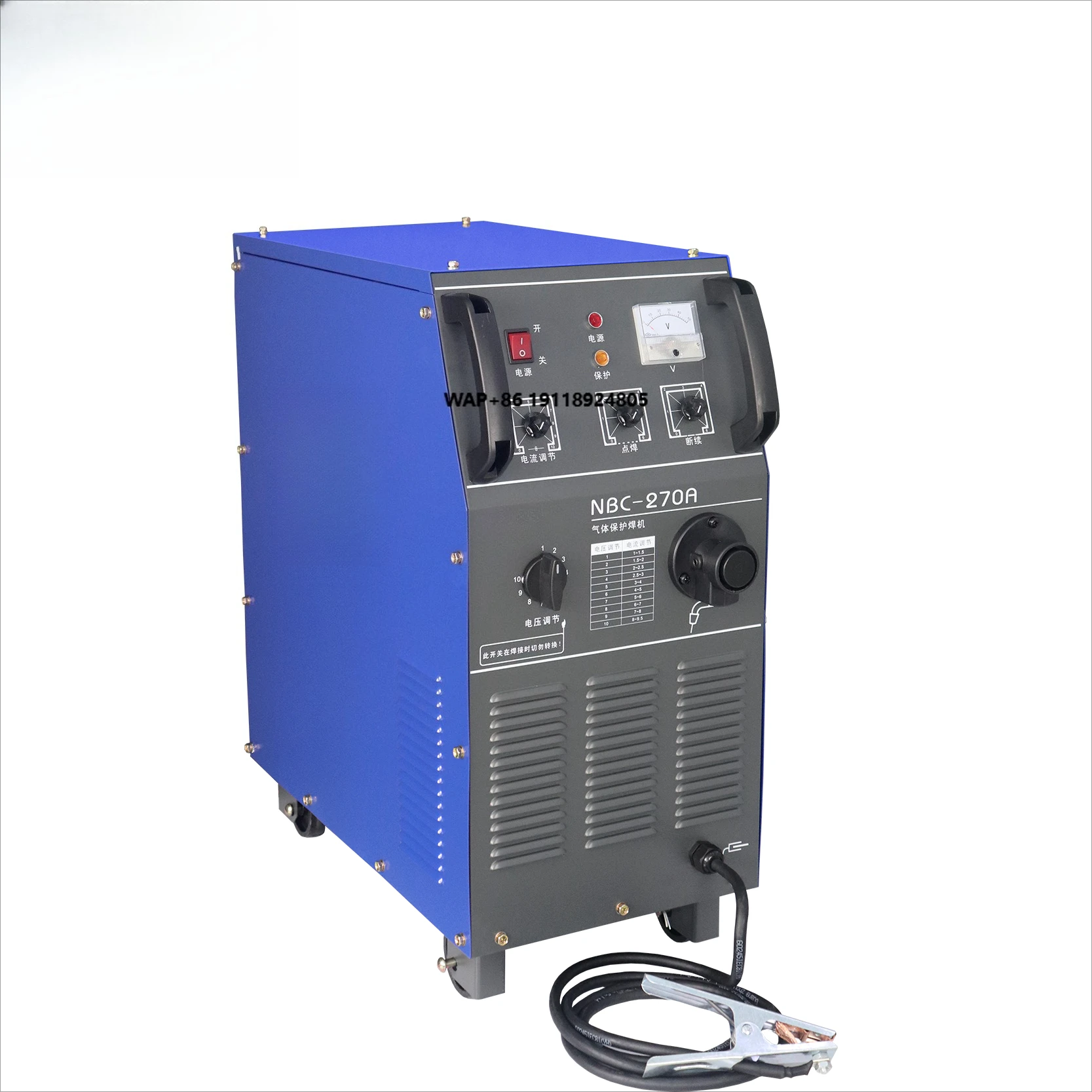 Industrial Grade MIG-270A Gas Shielded Welding Machine Electric New Condition for Sheet Metal Welding