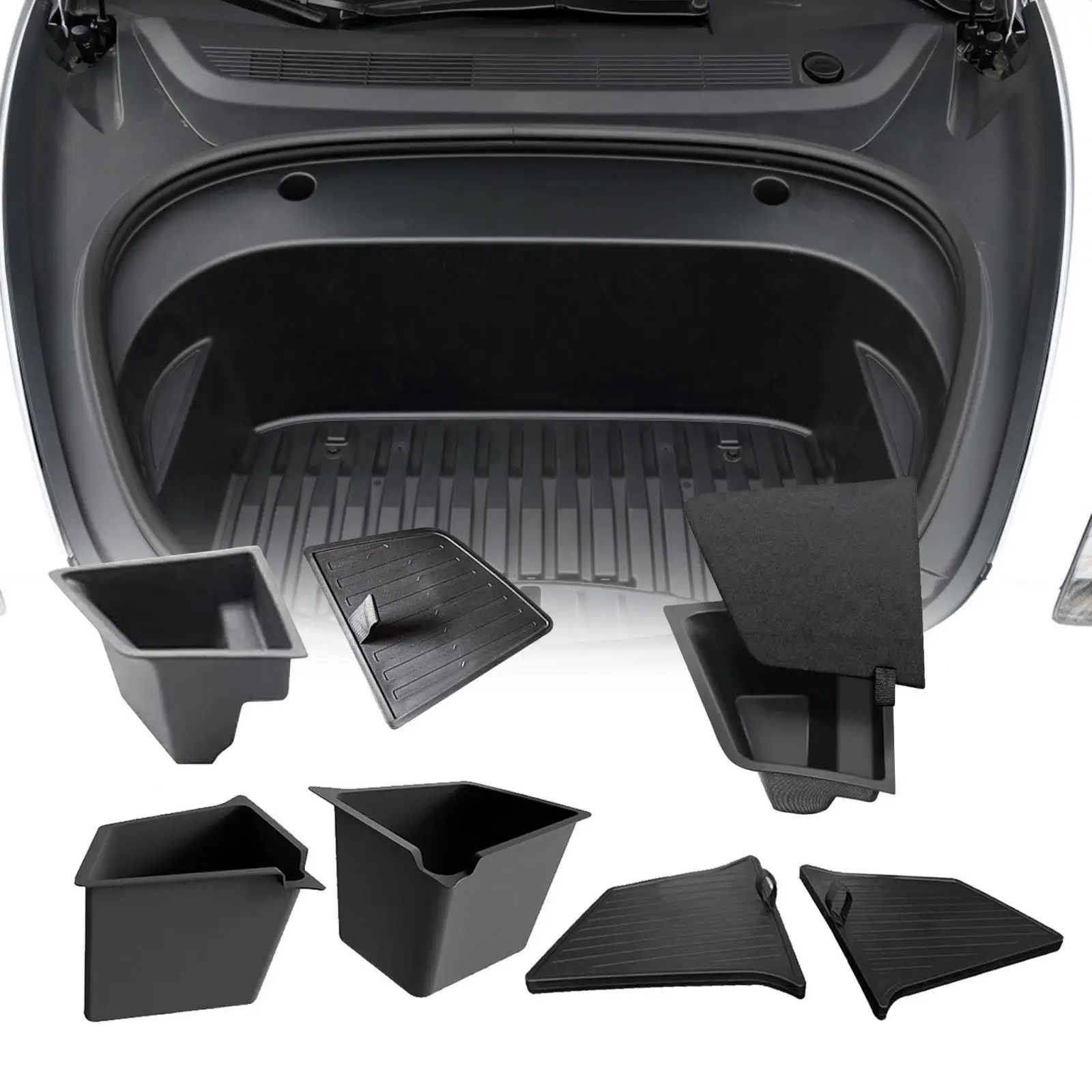 

Задний багажник-органайзер, боковой ящик для хранения, прочный, высокая производительность, простая установка