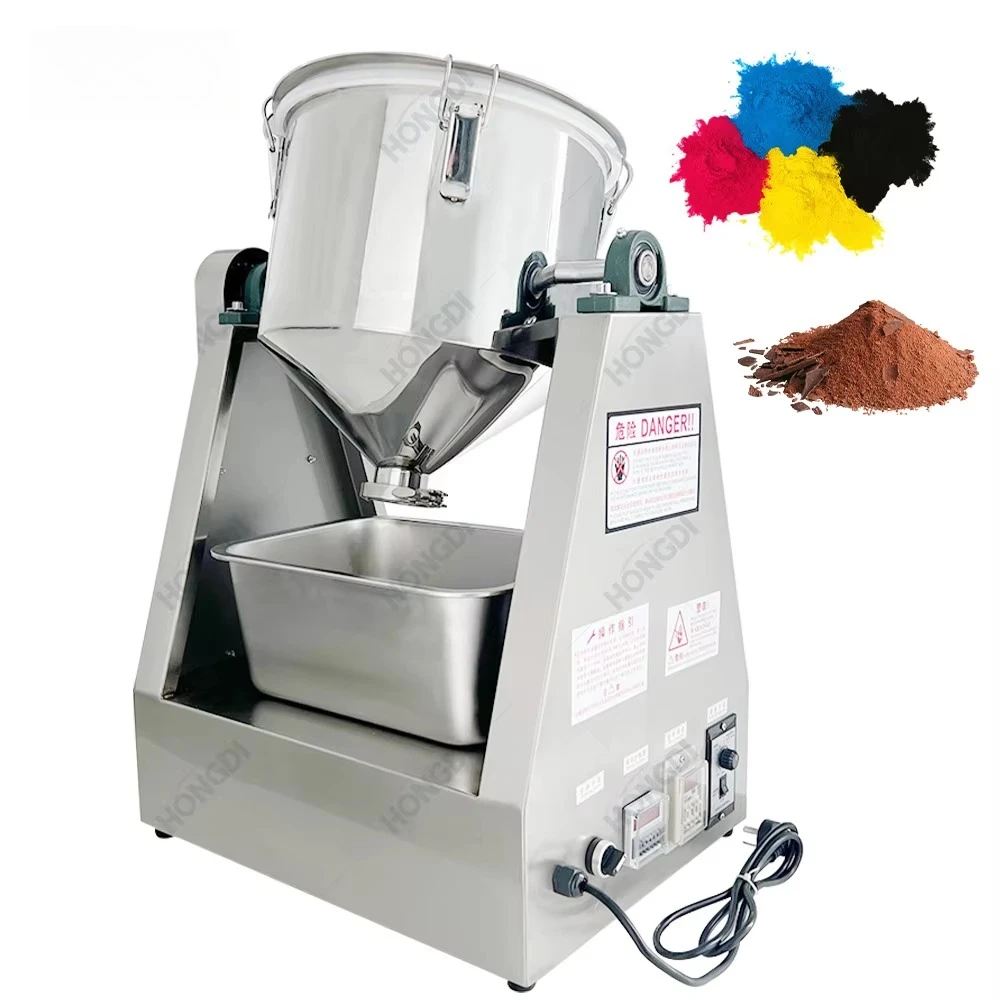 Laboratory Type Conical Mixing Machine for Spice Additive Mixer Chemical Stainless Steel Powder Mixing Machine Lab Powder Mixer