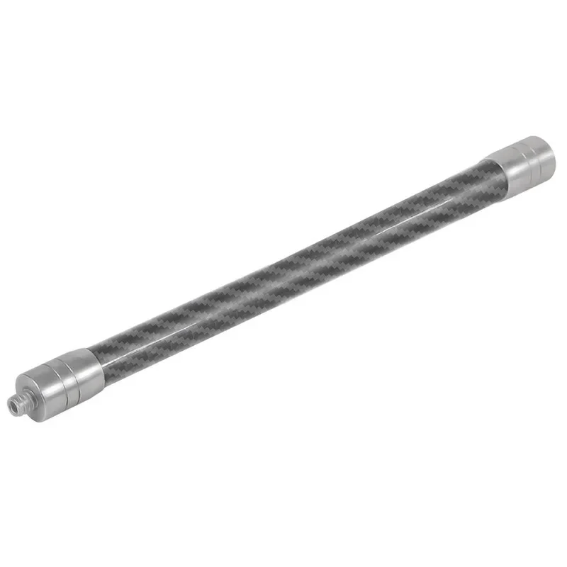 พรีเมี่ยมคาร์บอนไฟเบอร์เสา 1/4 Selfie Stick ขยาย Rod สแตนเลสสําหรับ GoPro DJI Insta360 Action กล้อง FOV MOUNT