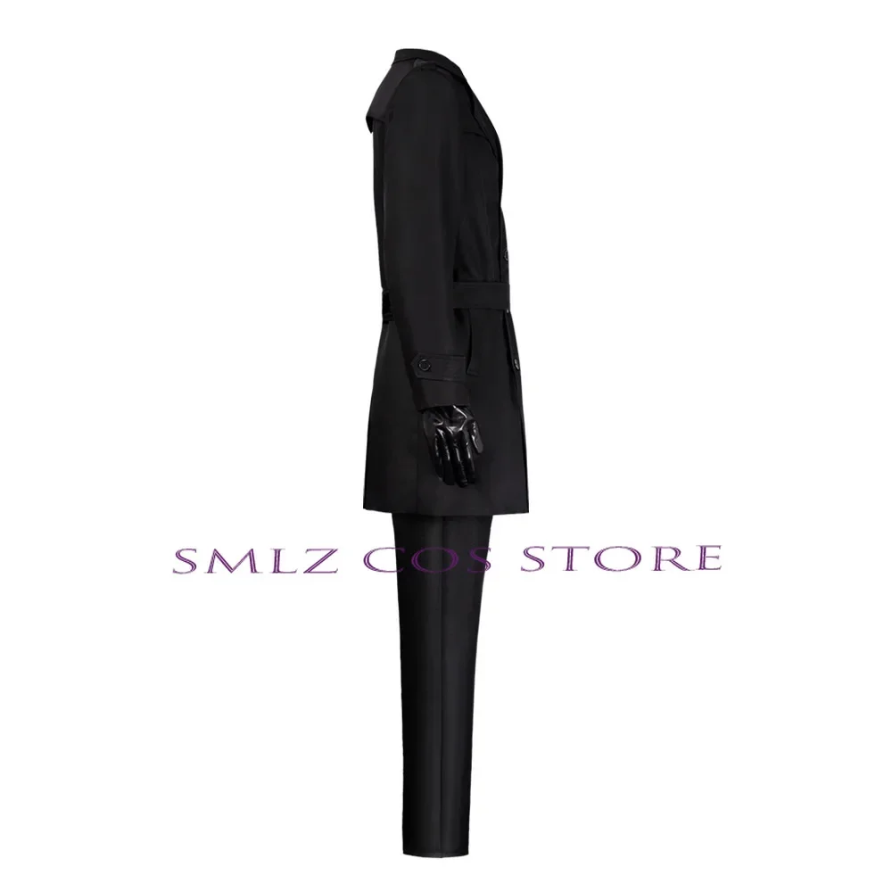 Anime Rorschach Cosplay Anime Walter Kovacs Cosplay Uniform Suit for Reggie Long Outift Halloween Party Play Costume