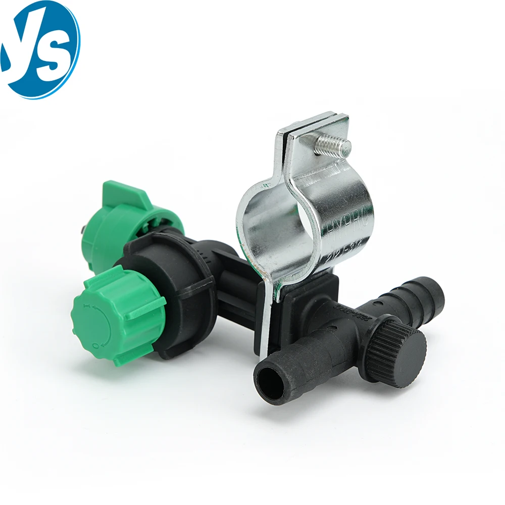 Clamp-on Anti-drip Flat Fan Spray Nozzle Assembly Agricultural Boom Spray Tip Farm Tractor Pesticide Spraying Plant Protection