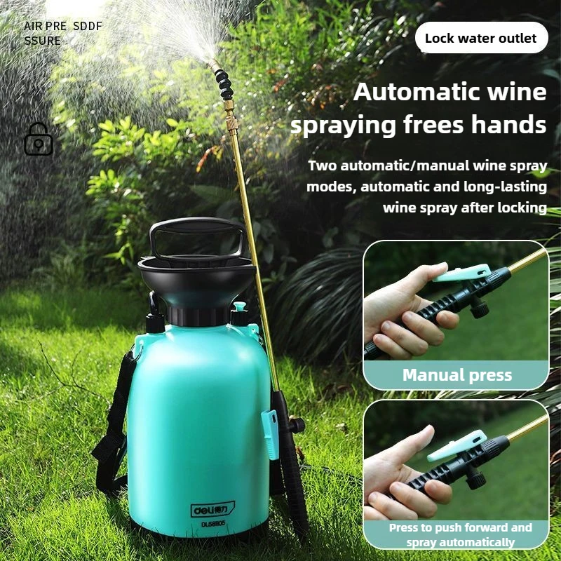 

Портативный многоцелевой распылитель для дезинфекции высокого давления, сверхдолговечный электрический распылитель для ферм, фруктового сада 5 л/8 л