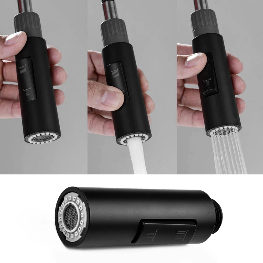 

Faucet Nozzle Sprayer Head For Standard G1/2 Male Connector Type Of Pull Out Hose ABS Kitchen Spare Sprayer Head