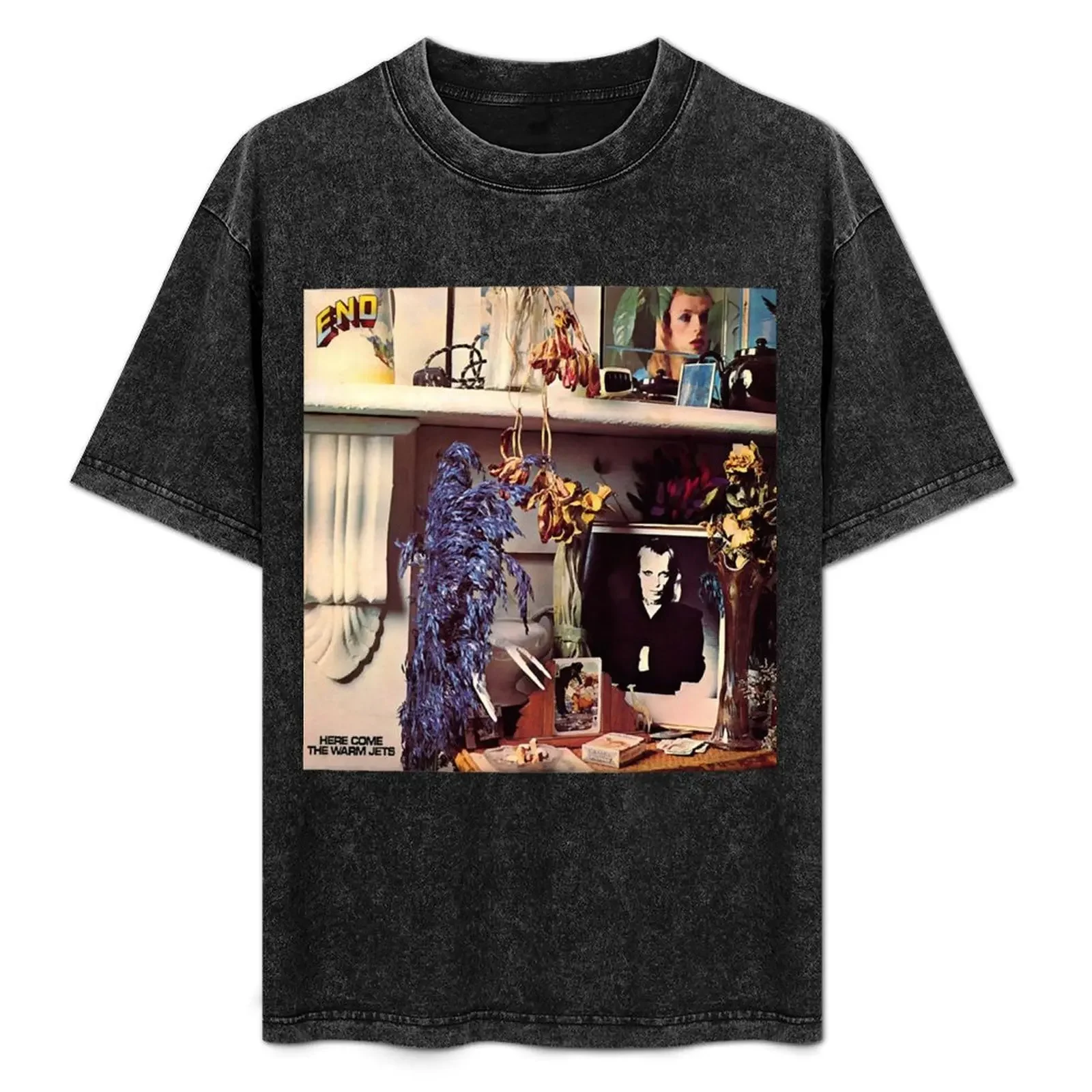 

Brian Eno Here Come The Warm Jets T-Shirt anime t shirts for man man t shirt cotton high quality T-Shirt